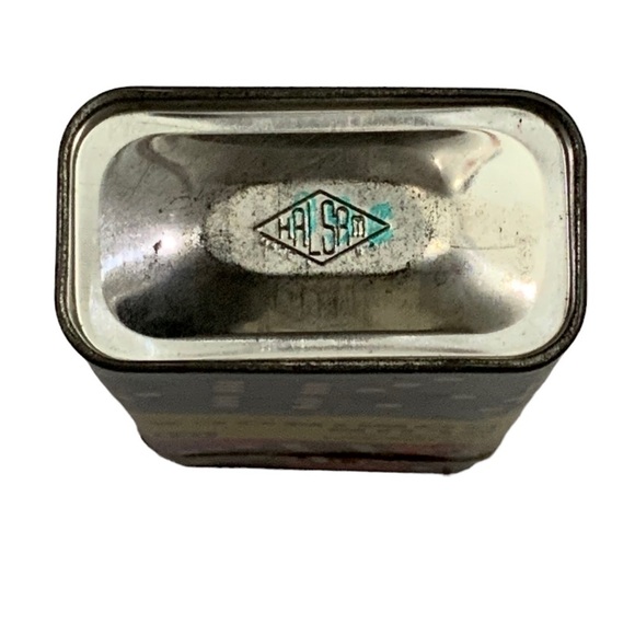 Vintage Haslam 1960’s Wood Dominos 28 Pc Original Cardboard Metal Box Set No 100 - Picture 9 of 16